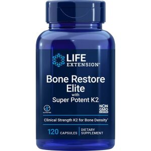Bone Restore Elite con Super Potent K2 - 120 capsule - Nuvalia
