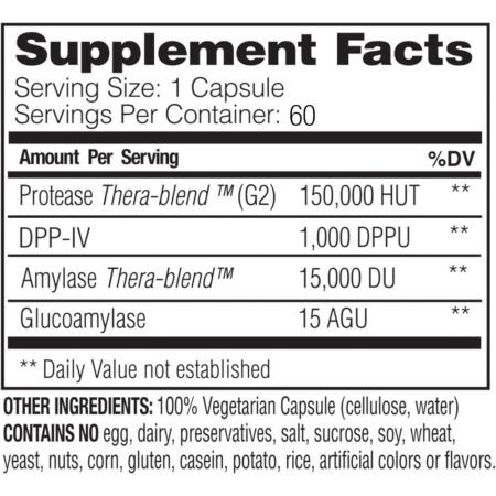 GlutenEase Extra Strength - 60 caps - immagine 3