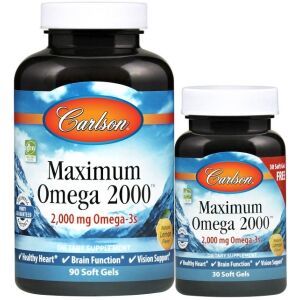 Maximum Omega 2000 - 90 + 30 capsule molli - Nuvalia