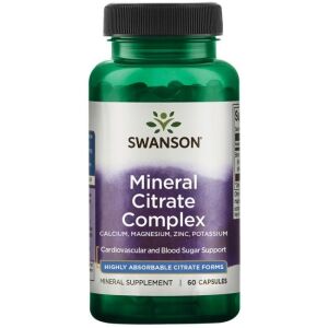 Complesso di citrati minerali - 60 capsule - Nuvalia
