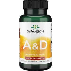 Vitamine A e D - 250 capsule molli - Nuvalia
