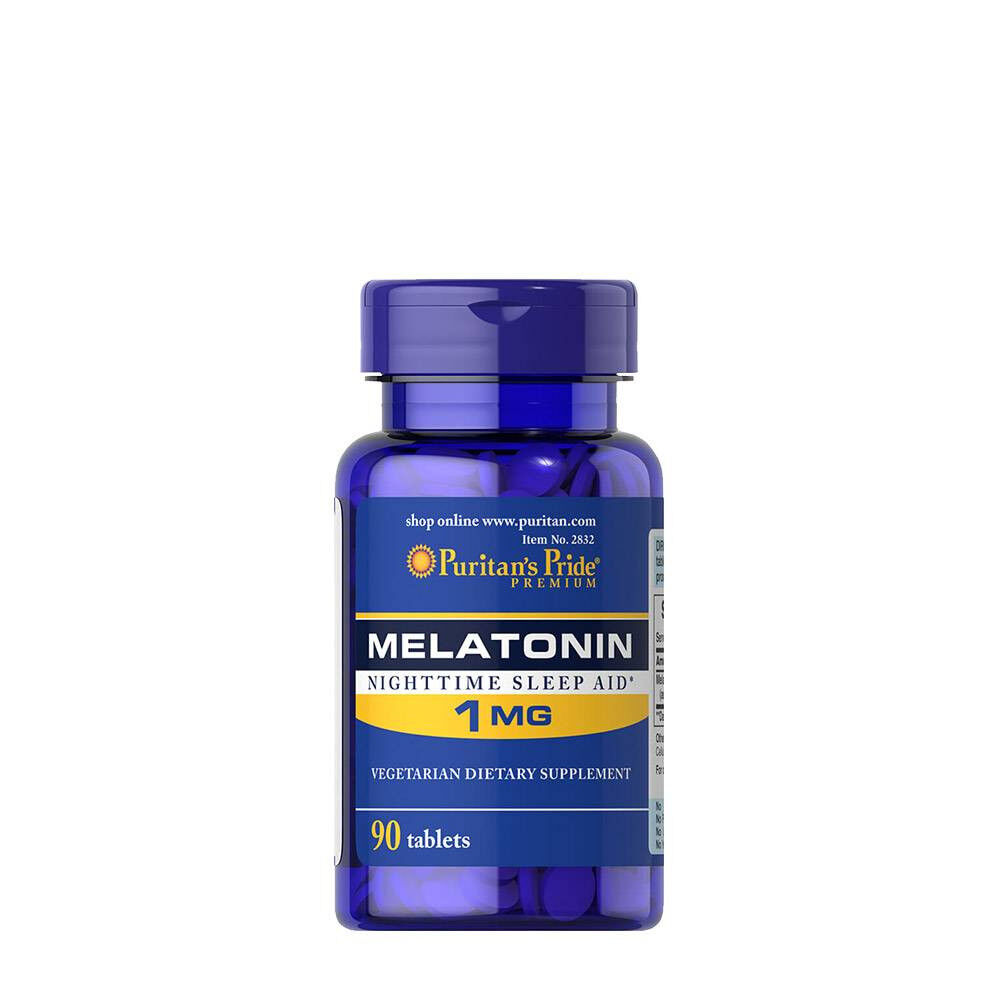 Puritan's Pride Melatonin 1 mg (90 Tablets) - Viking Supplements