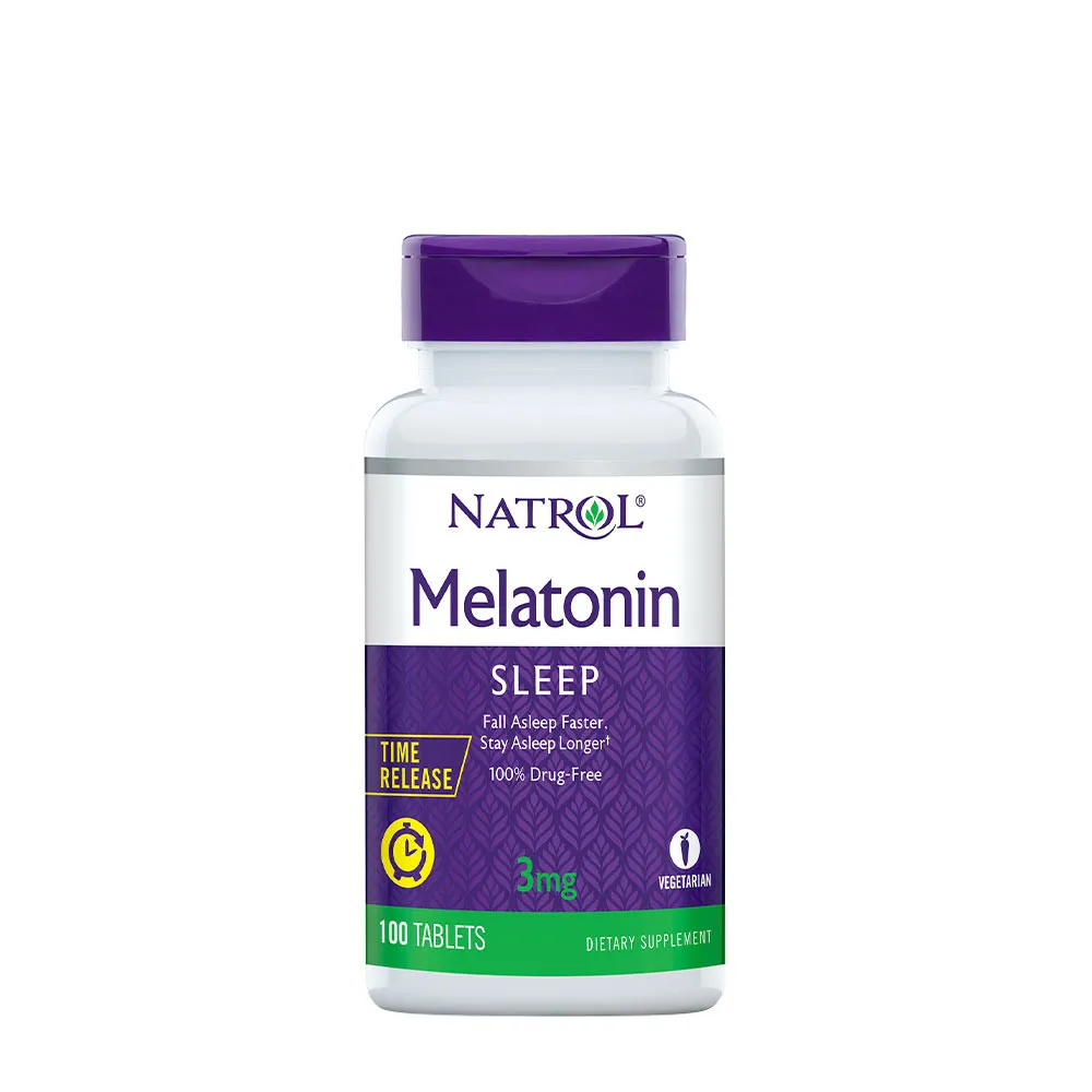 Natrol Melatonin Time Release 3 mg (100 Tablets) - immagine 4