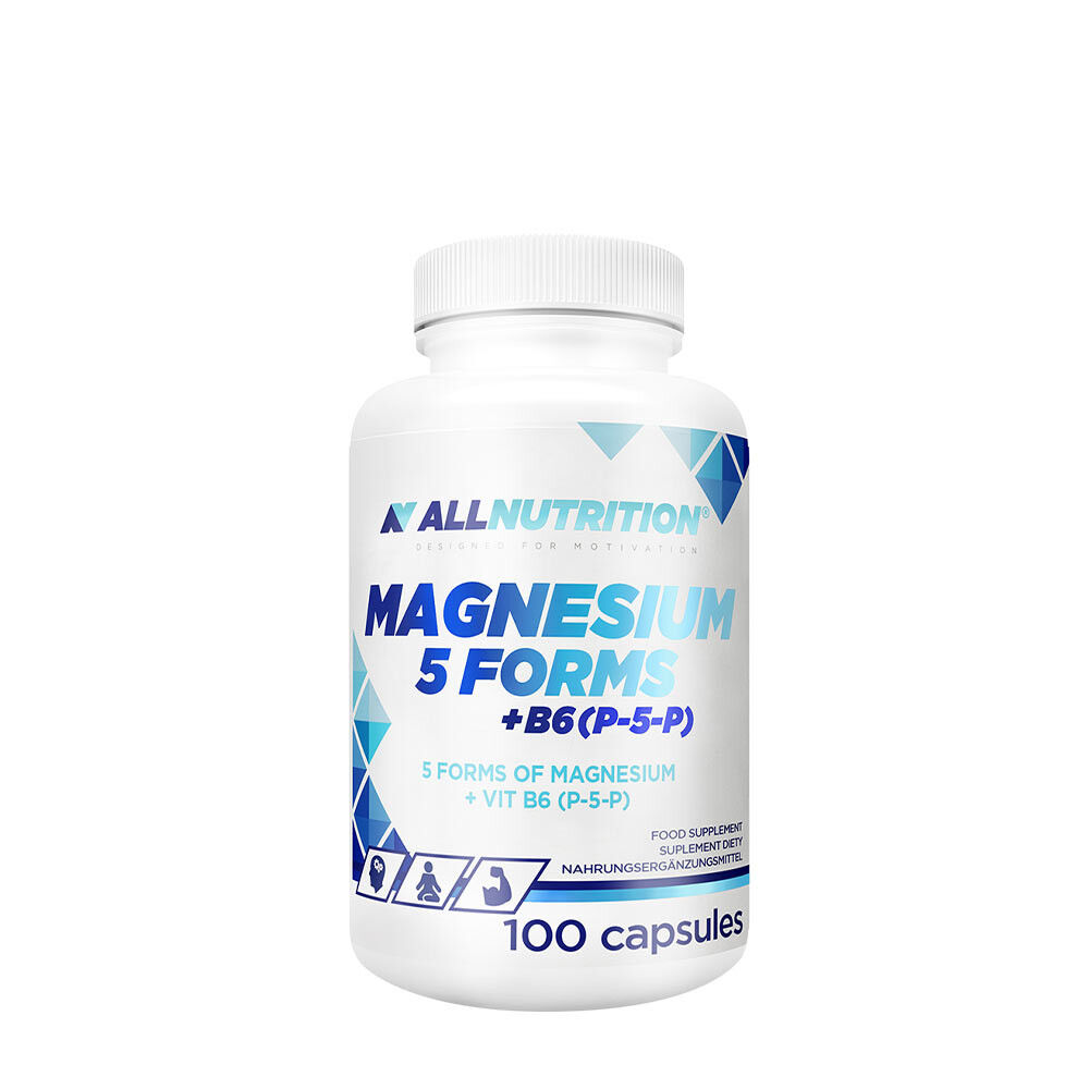 ALLNUTRITION Magnesio in 5 forme + B6 (P-5-P) (100 capsule) - Viking Supplements