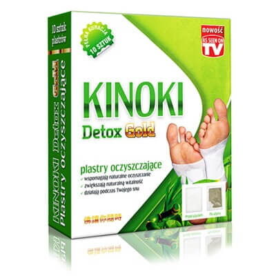 AURA HERBALS KINOKI Cerotti purificanti Detox Gold (10 pezzi) - Viking Supplements