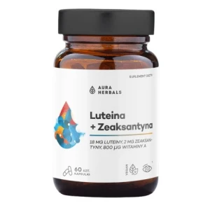 AURA HERBALS Luteina + Zeaxantina + Vitamina A (60 capsule) - Viking Supplements