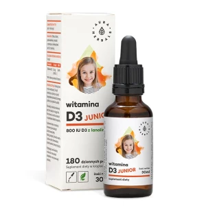 AURA HERBALS Vitamina D3 800 UI Junior (30 ml / 1 fl. oz.) - Viking Supplements