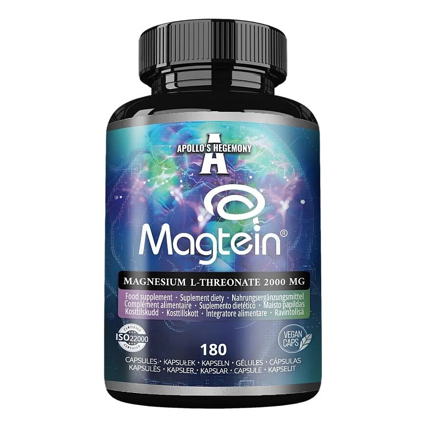 Apollo's Hegemony - L-treonato di magnesio Magtein - 180 vcaps - Viking Supplements