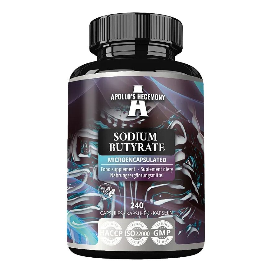 Apollo's Hegemony - Butirrato di sodio microincapsolato - 240 vcaps - Viking Supplements