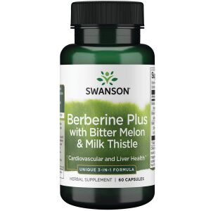 Berberine Plus with Bitter Melon & Milk Thistle - 60 caps - Viking Supplements