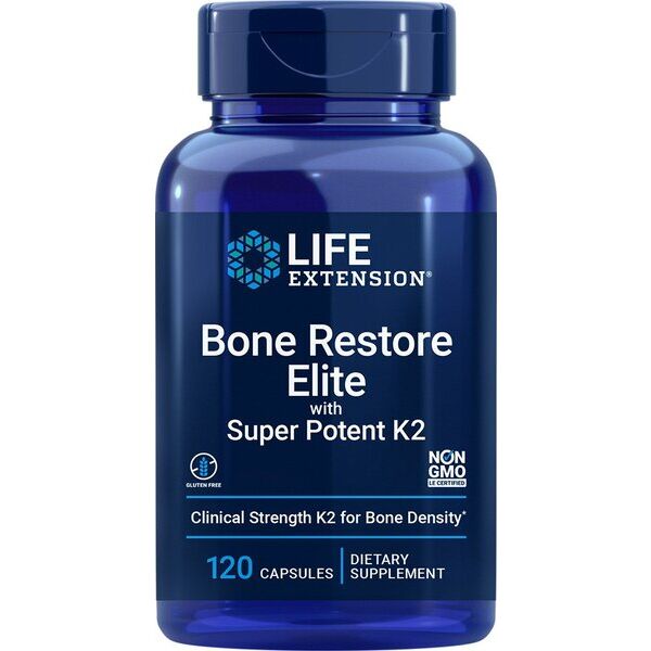 Bone Restore Elite con Super Potent K2 - 120 capsule - Viking Supplements