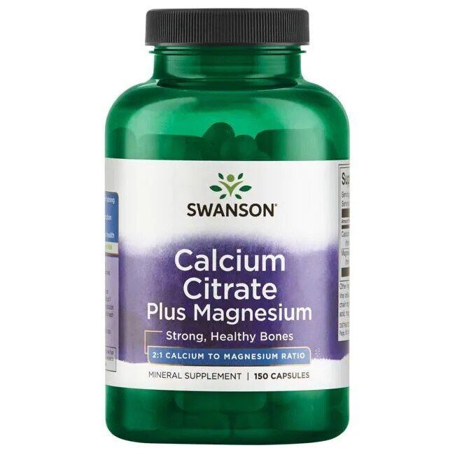 Citrato di calcio con magnesio - 150 capsule - Viking Supplements