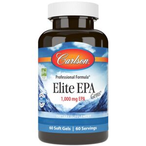 Carlson Labs Elite EPA Gems 1000 mg, 60 capsule molli - Viking Supplements