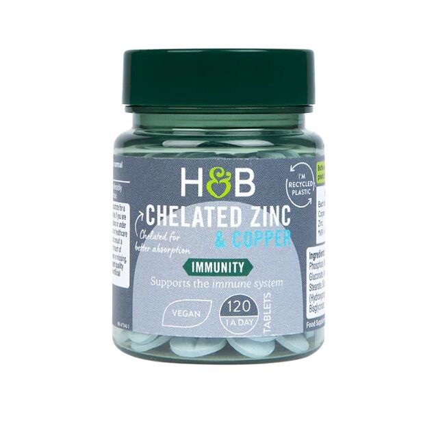 Zinco e rame chelati