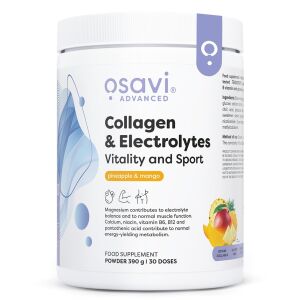 Collagene, elettroliti, vitalità e sport