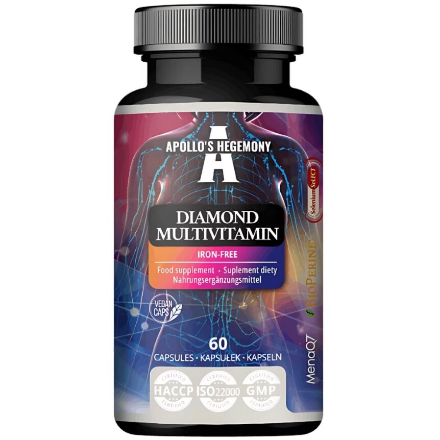 Diamond Multivitaminico senza ferro - 60 capsule - Viking Supplements
