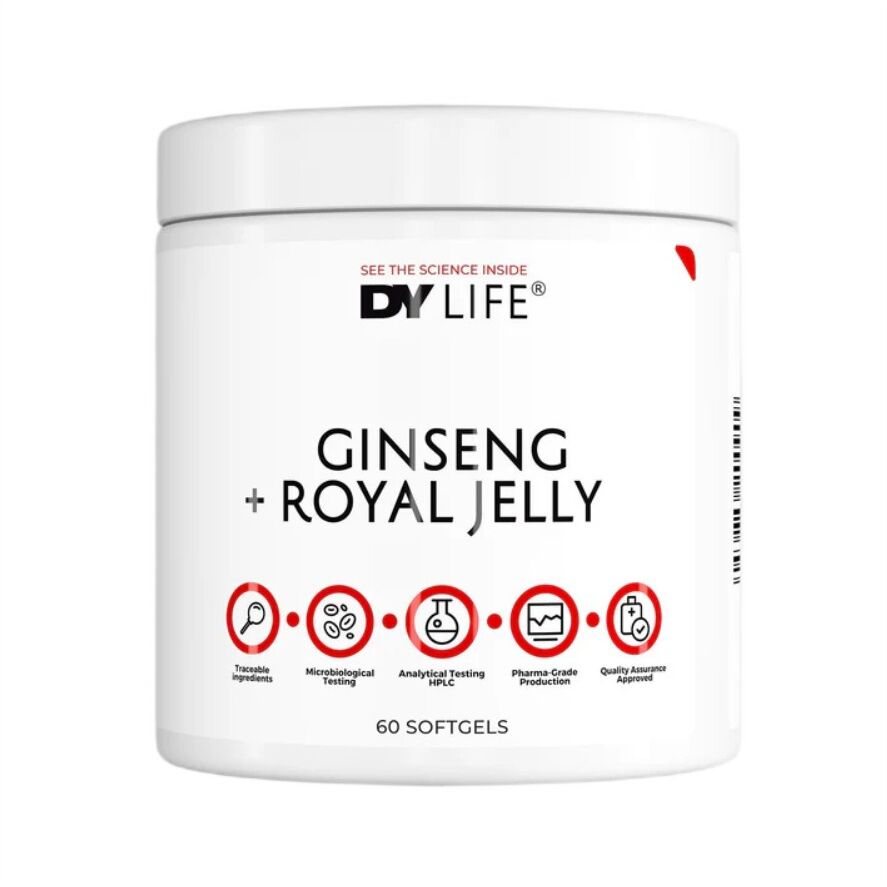 Dorian Yates - DY LIFE Ginseng + Pappa Reale - 60 capsule molli - Viking Supplements