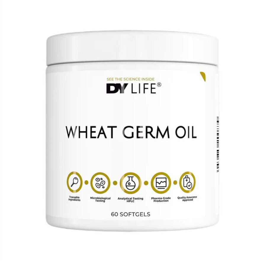 Dorian Yates - DY LIFE Olio di germe di grano - 60 capsule molli - Viking Supplements