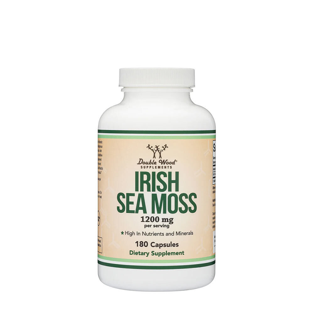 Double Wood Supplements Irish Sea Moss (180 Capsules) - Viking Supplements