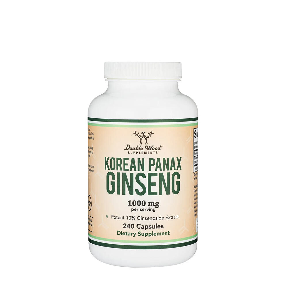 Integratori Double Wood con ginseng coreano (Panax) (240 capsule) - Viking Supplements