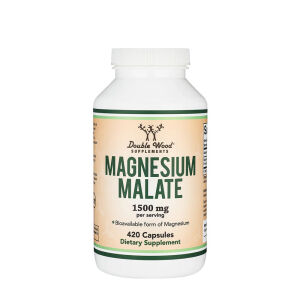 Double Wood - Integratori di malato di magnesio (420 capsule) - Viking Supplements