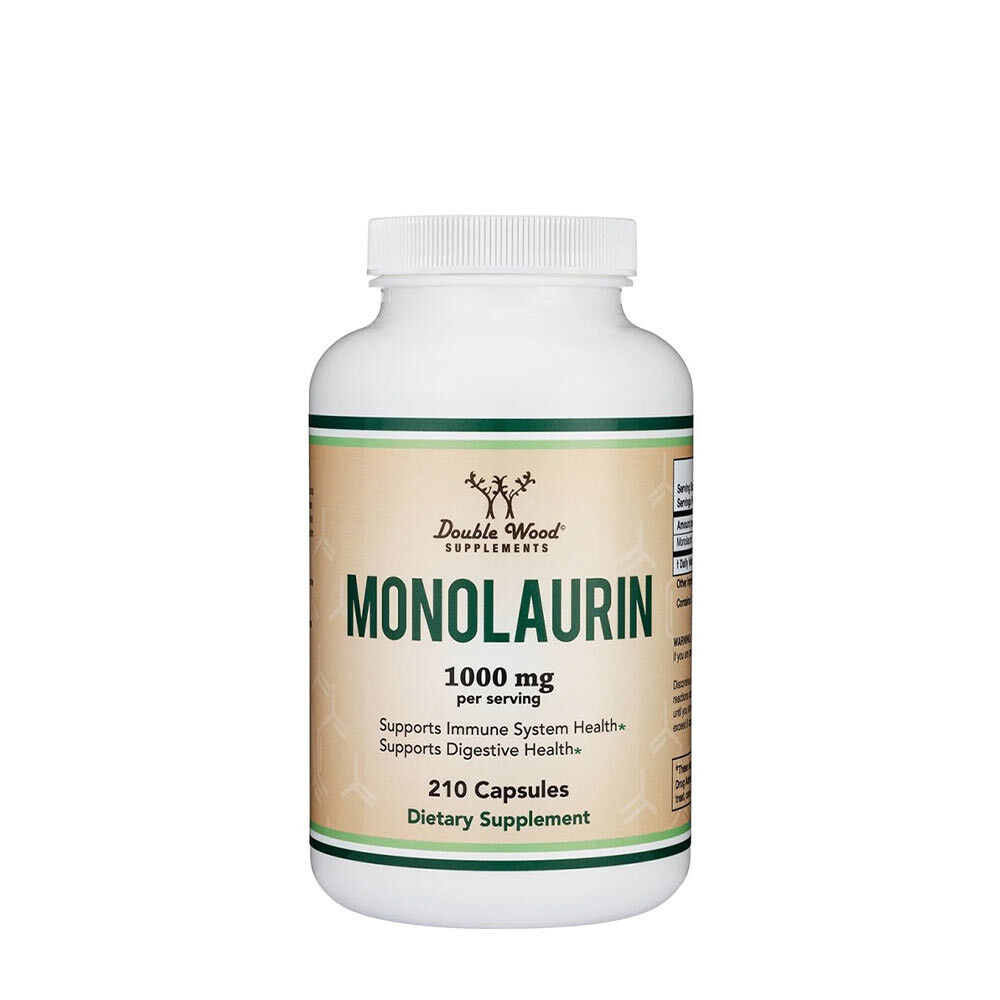 Integratori Double Wood Monolaurina (210 capsule) - Viking Supplements