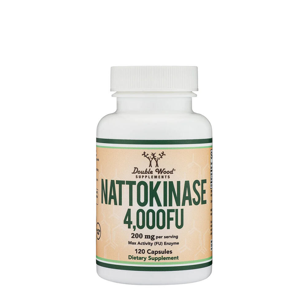 Double Wood Supplements Nattokinase (120 Capsules) - Viking Supplements