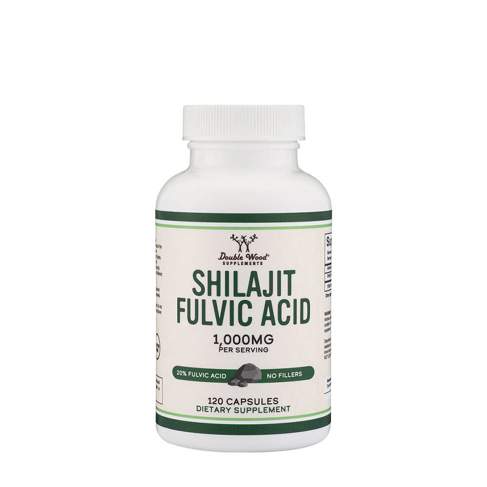 Integratori Double Wood con resina di shilajit (120 capsule) - Viking Supplements