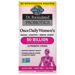 Probiotici formulati dal dottore, una volta al giorno, per donne - 30 capsule - Viking Supplements
