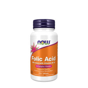 Acido folico con vitamina B12