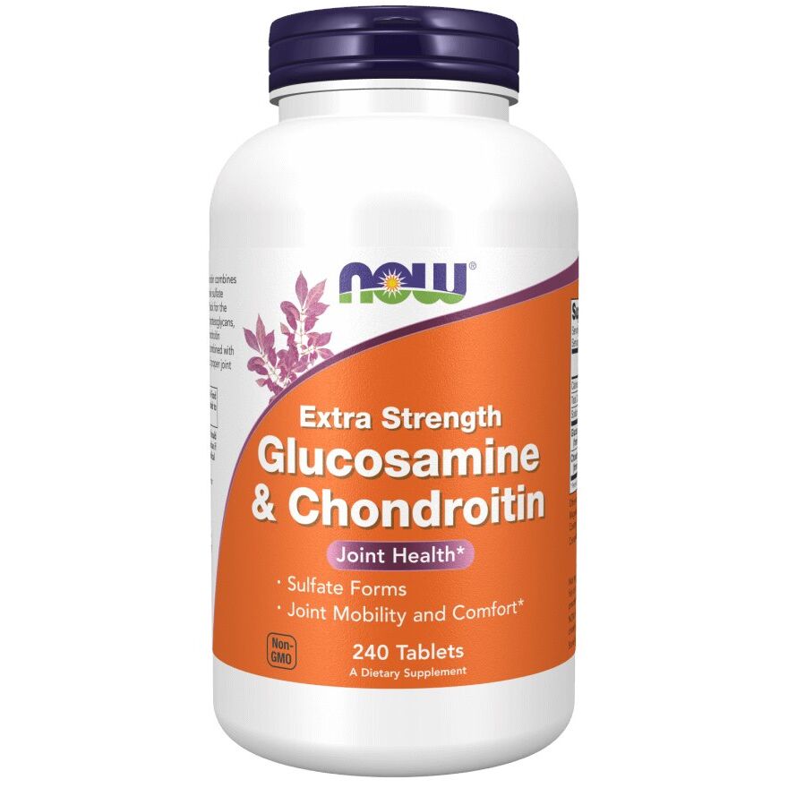 Glucosamina e condroitina, formulazione extra forte - 240 compresse - Viking Supplements