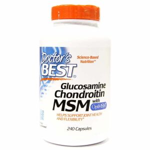 Glucosamina, condroitina e MSM con OptiMSM - 240 capsule - Viking Supplements