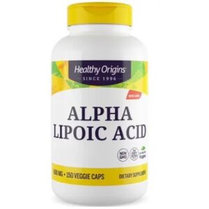 HEALTHY ORIGINS Alpha Lipoic Acid  600 mg (150 caps) - Viking Supplements