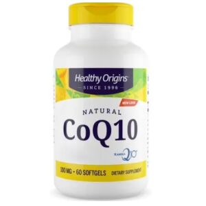 HEALTHY ORIGINS Natural CoQ10 (60 caps) - Viking Supplements