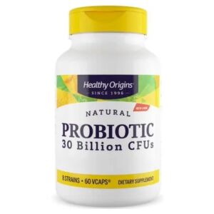 HEALTHY ORIGINS Probiotic 30 Billion CFU's (60 caps) - Nuvalia
