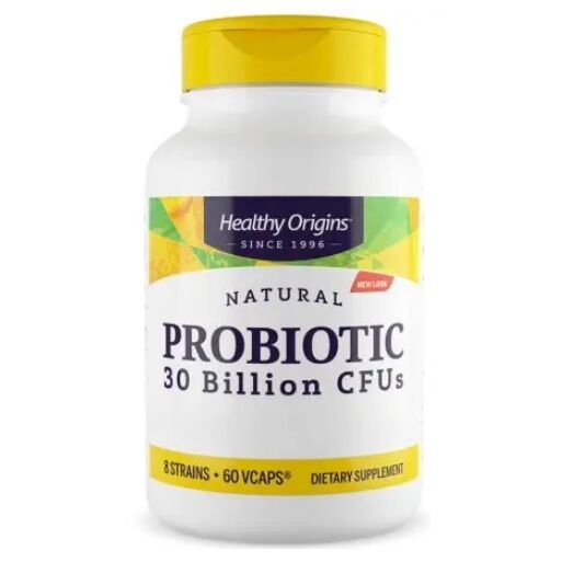 HEALTHY ORIGINS Probiotic 30 Billion CFU's (60 caps) - Nuvalia