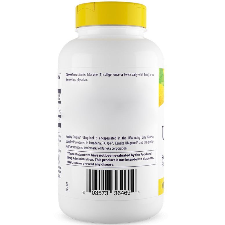 Healthy Origins Natural Ubiquinol 100 mg 150 soft capsules - immagine 4
