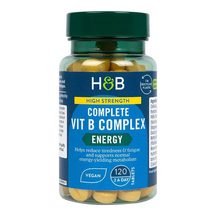 Complesso completo di vitamine del gruppo B ad alta concentrazione - 120 compresse - Viking Supplements
