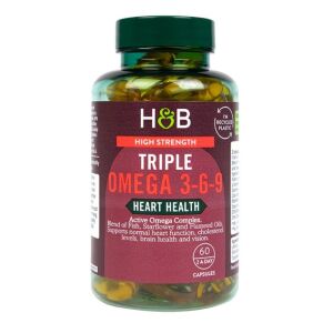 Triple Omega 3-6-9 ad alta concentrazione - 60 capsule - Viking Supplements