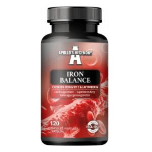 Iron Balance: ferro chelato, vitamina C e lattoferrina - 120 capsule - Viking Supplements