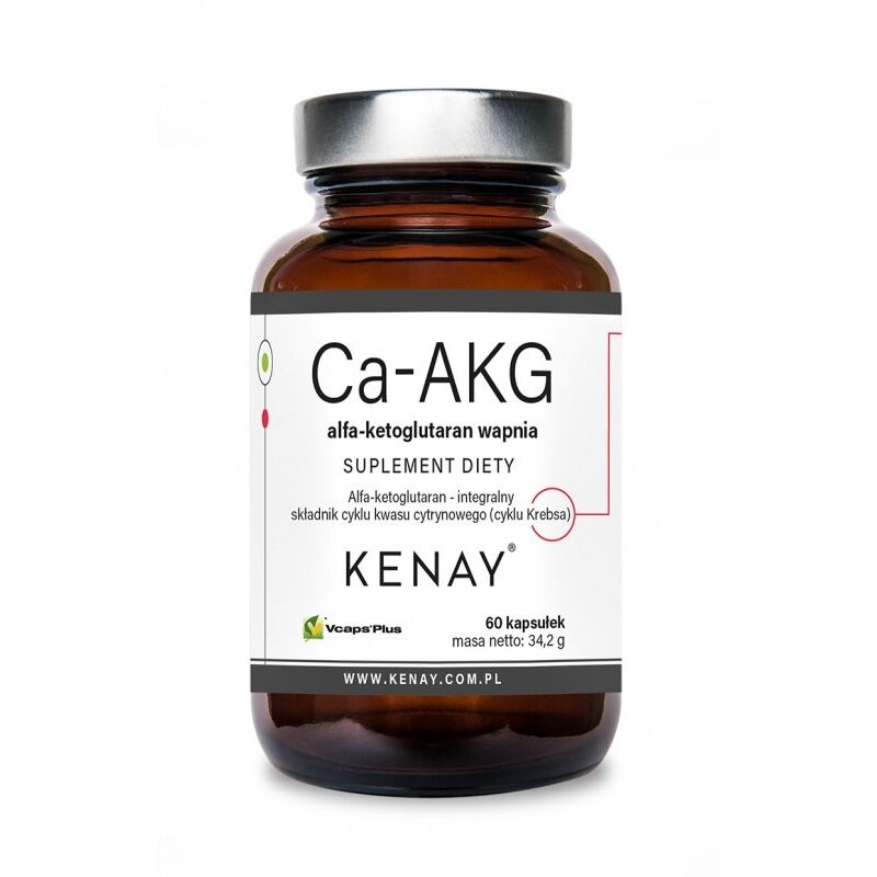 KENAY Ca-AKG alfa-chetoglutarato di calcio (60 capsule) - Viking Supplements