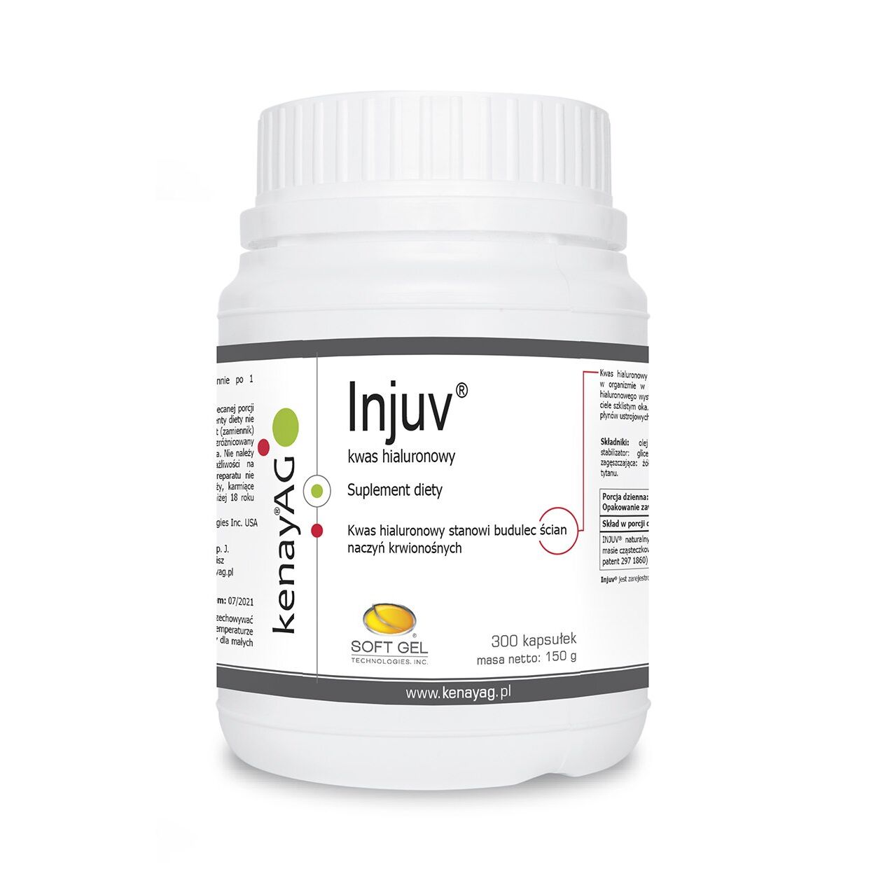 KENAY Injuv acido ialuronico (300 capsule) - Viking Supplements