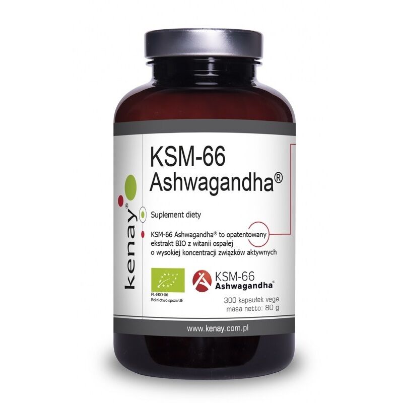 KENAY Ashwagandha biologica KSM-66 (300 capsule) - Viking Supplements