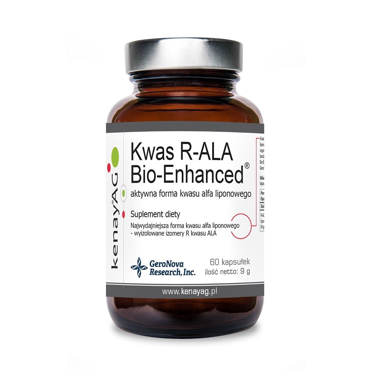 KENAY Acido R-lipoico (R-ALA) Bio-Enhanced (60 capsule) - Viking Supplements