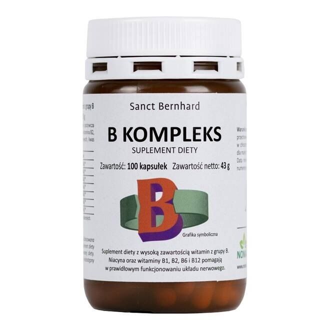 KRAUTERHAUS SANCT BERNHARD Complesso B (100 capsule) - Viking Supplements
