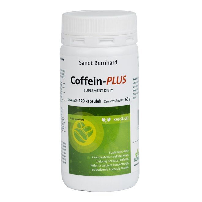 KRAUTERHAUS SANCT BERNHARD Coffein-PLUS (120 caps) - Viking Supplements