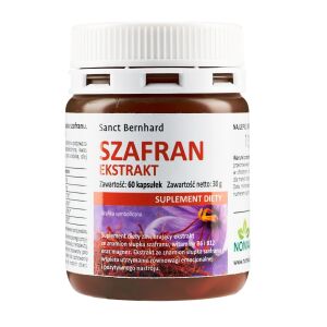 KRAUTERHAUS SANCT BERNHARD Capsule allo zafferano per i nervi (60 capsule) - Viking Supplements