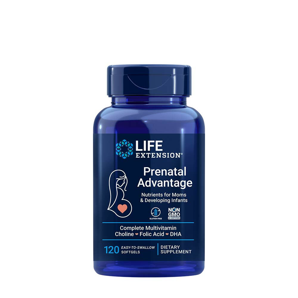 Life Extension - Prenatal Advantage (120 capsule molli) - Viking Supplements