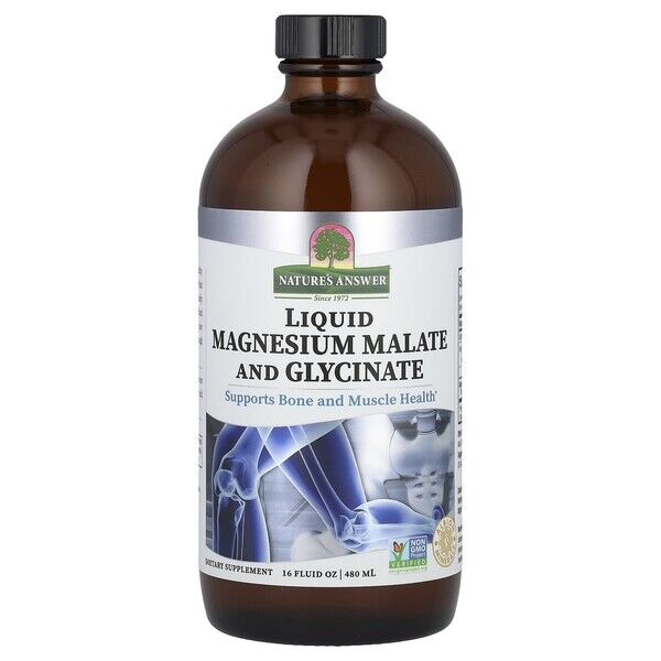 Malato e glicinato di magnesio liquido - 480 ml. - Viking Supplements