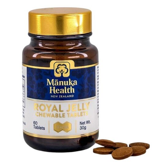 MANUKA HEALTH Compresse masticabili alla pappa reale (60 compresse) - Viking Supplements
